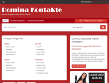 Tablet Screenshot of dominakontakte.biz